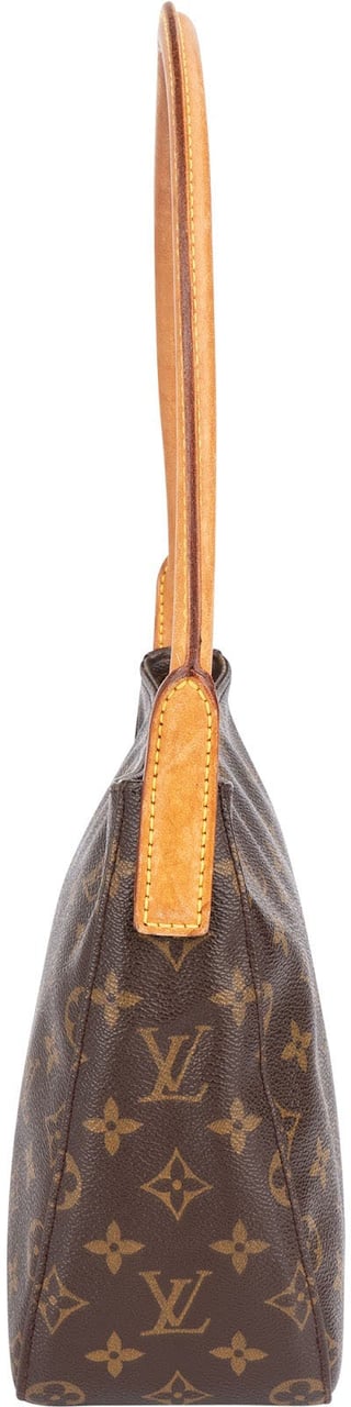 Louis Vuitton Louis Vuitton Canvas Monogram Looping MM Shoulder Bag Bruin