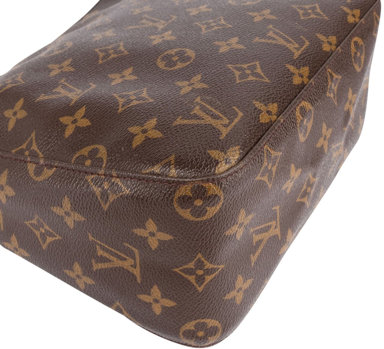 Louis Vuitton Louis Vuitton Canvas Monogram Looping MM Shoulder Bag Bruin