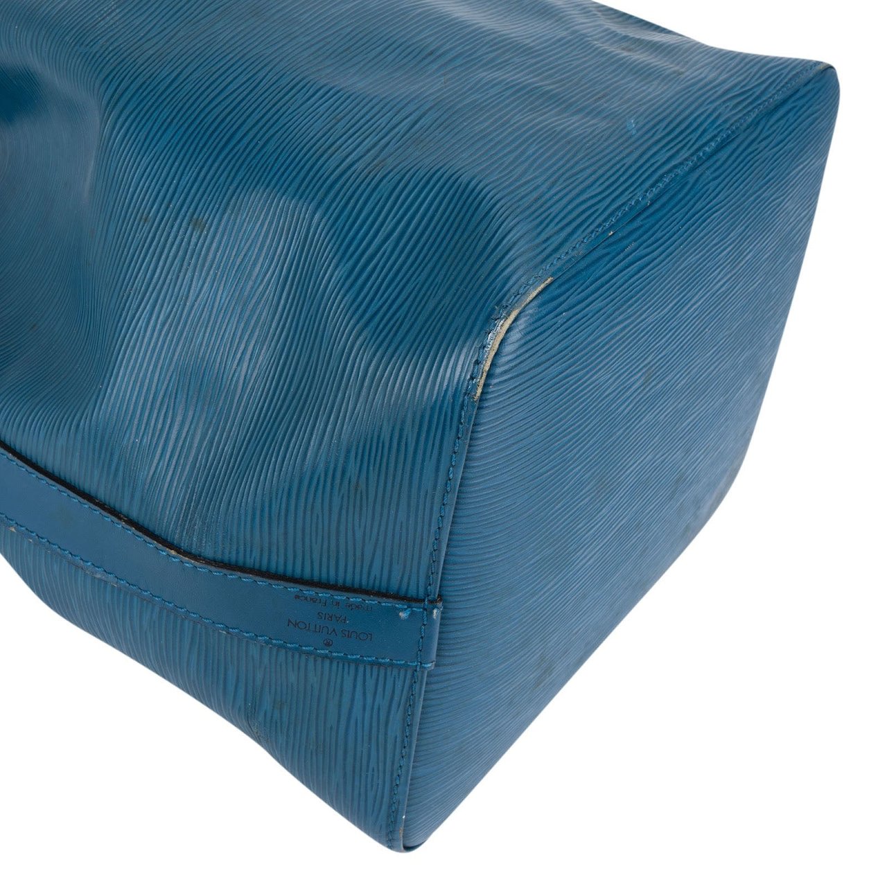 Louis Vuitton Louis Vuitton Blue Epi Leather Sac Noé Petit Shoulder Bag Blauw