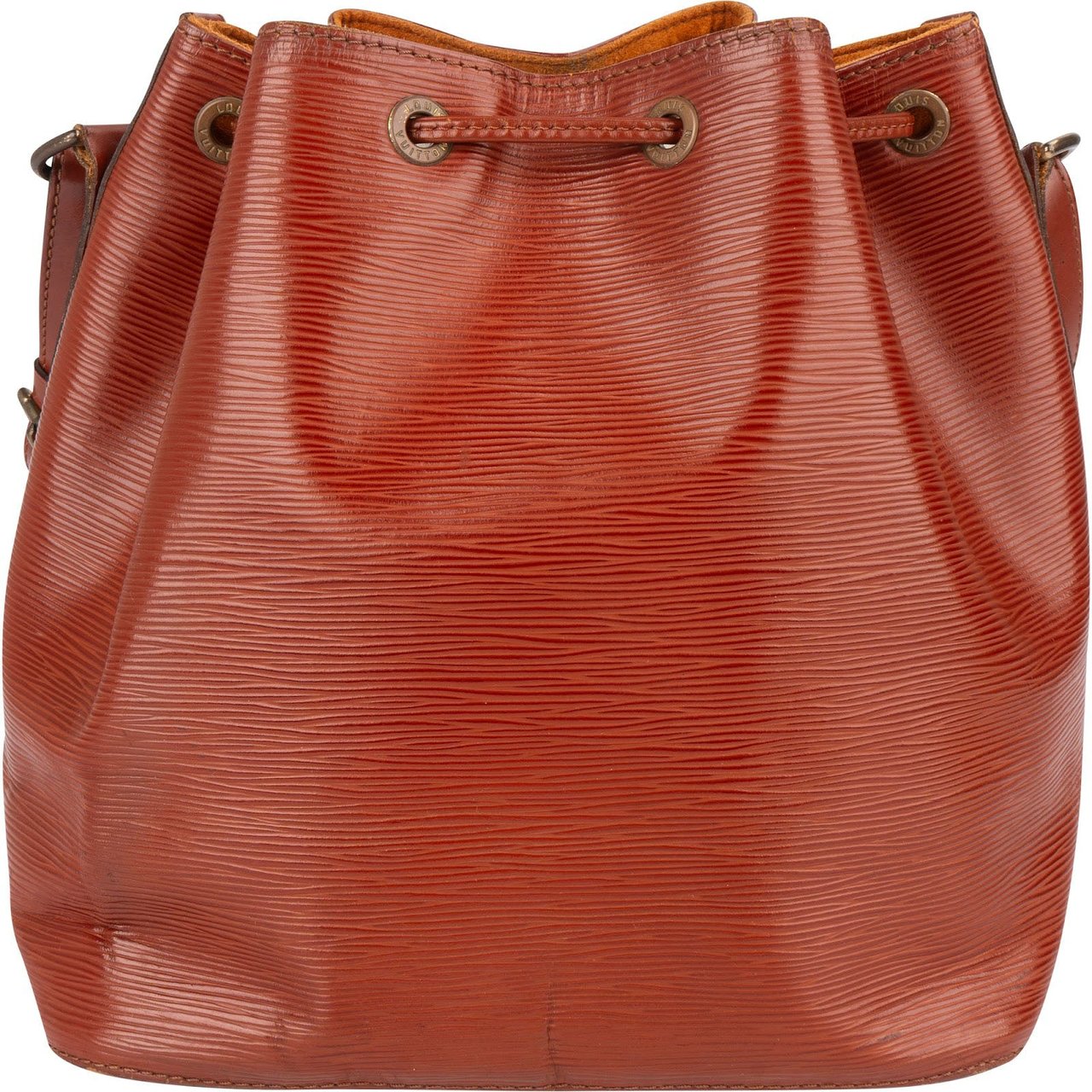 Louis Vuitton Louis Vuitton Cognac Epi Leather Sac Noé Petit Shoulder Bag Bruin