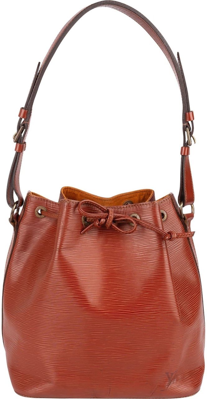 Louis Vuitton Louis Vuitton Cognac Epi Leather Sac Noé Petit Shoulder Bag Bruin