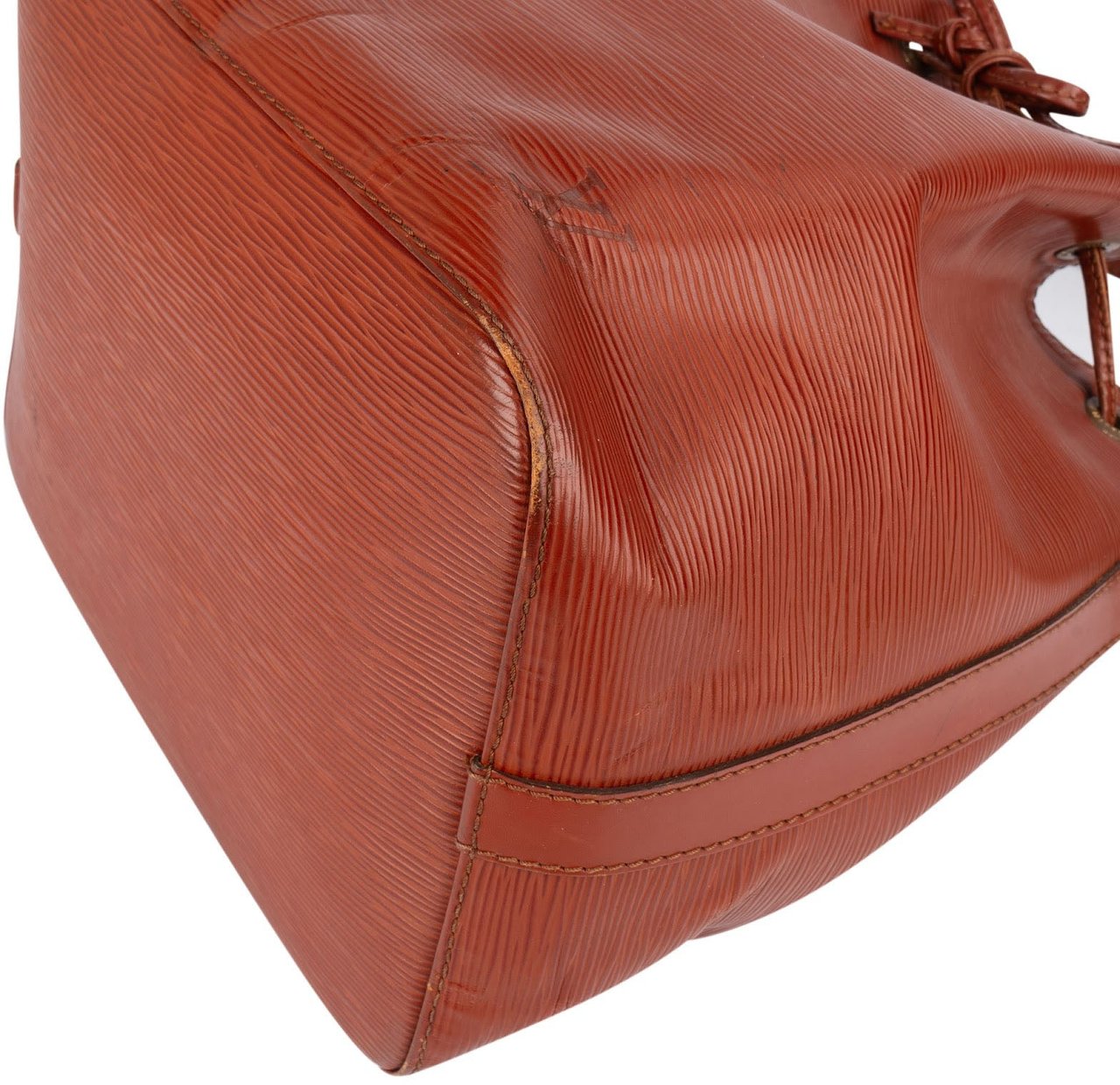 Louis Vuitton Louis Vuitton Cognac Epi Leather Sac Noé Petit Shoulder Bag Bruin