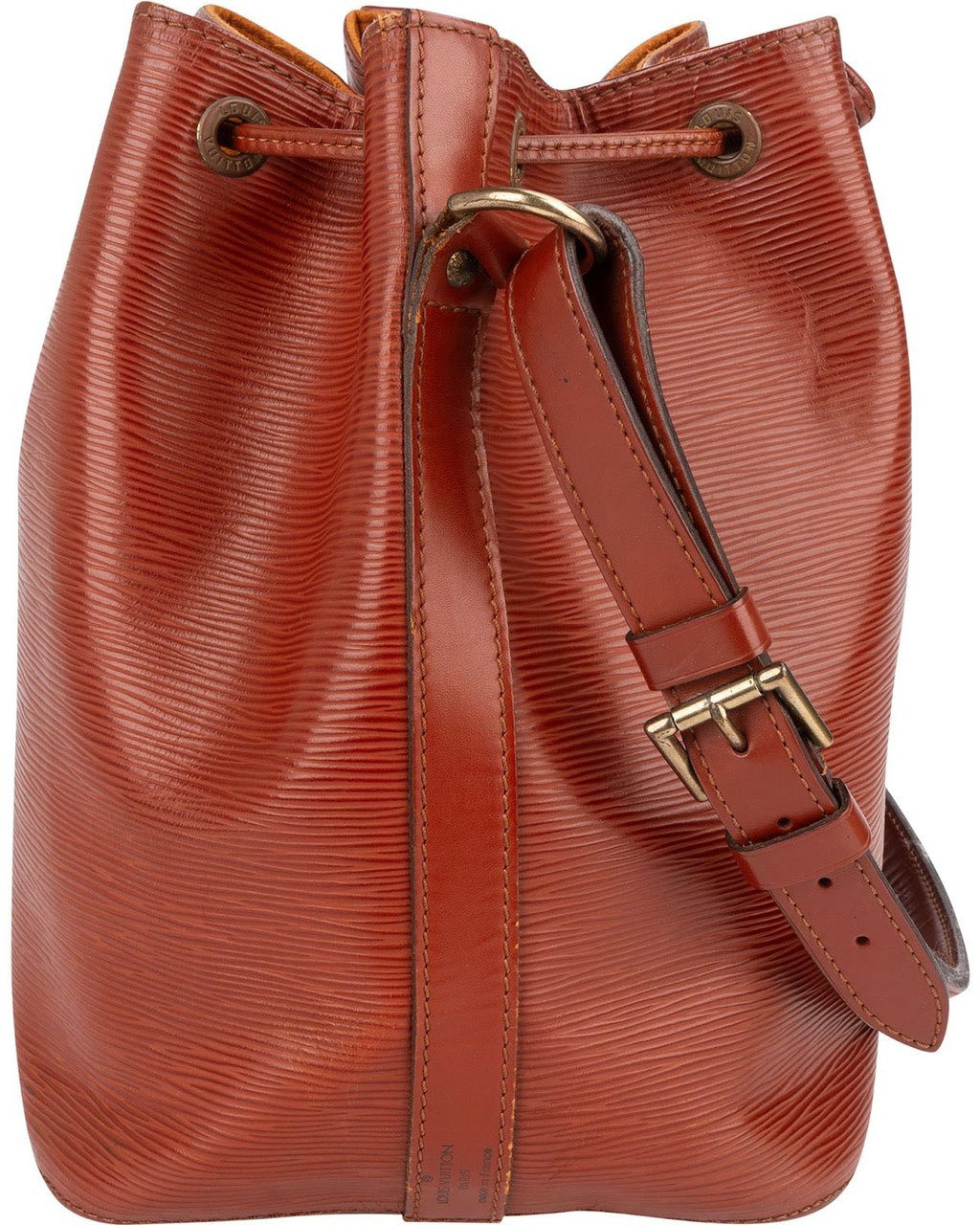 Louis Vuitton Louis Vuitton Cognac Epi Leather Sac Noé Petit Shoulder Bag Bruin