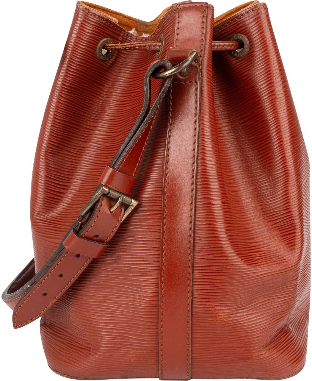 Louis Vuitton Louis Vuitton Cognac Epi Leather Sac Noé Petit Shoulder Bag Bruin