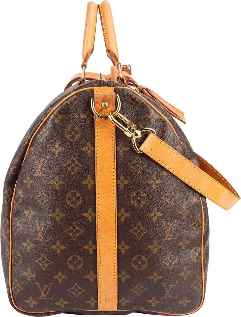 Louis Vuitton Louis Vuitton Monogram Canvas Keepall 55 Bandoulière Travel Bag Bruin