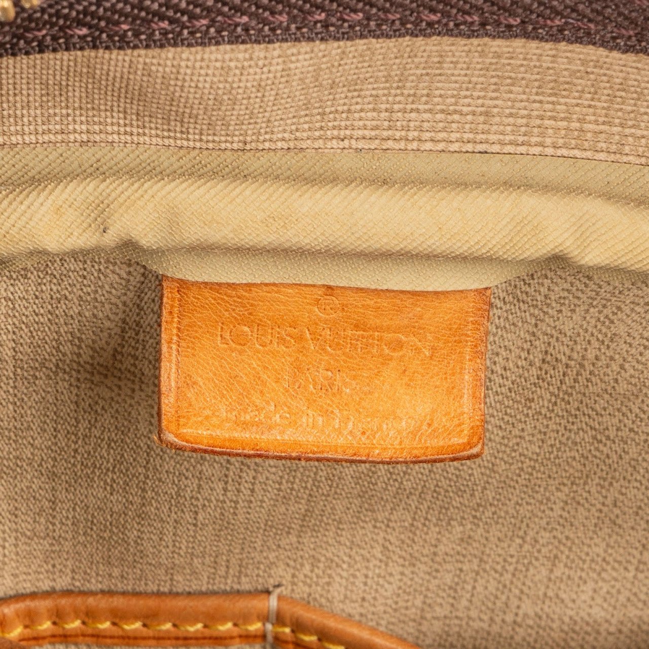 Louis Vuitton Louis Vuitton Monogram Canvas Deauville Handbag Bruin