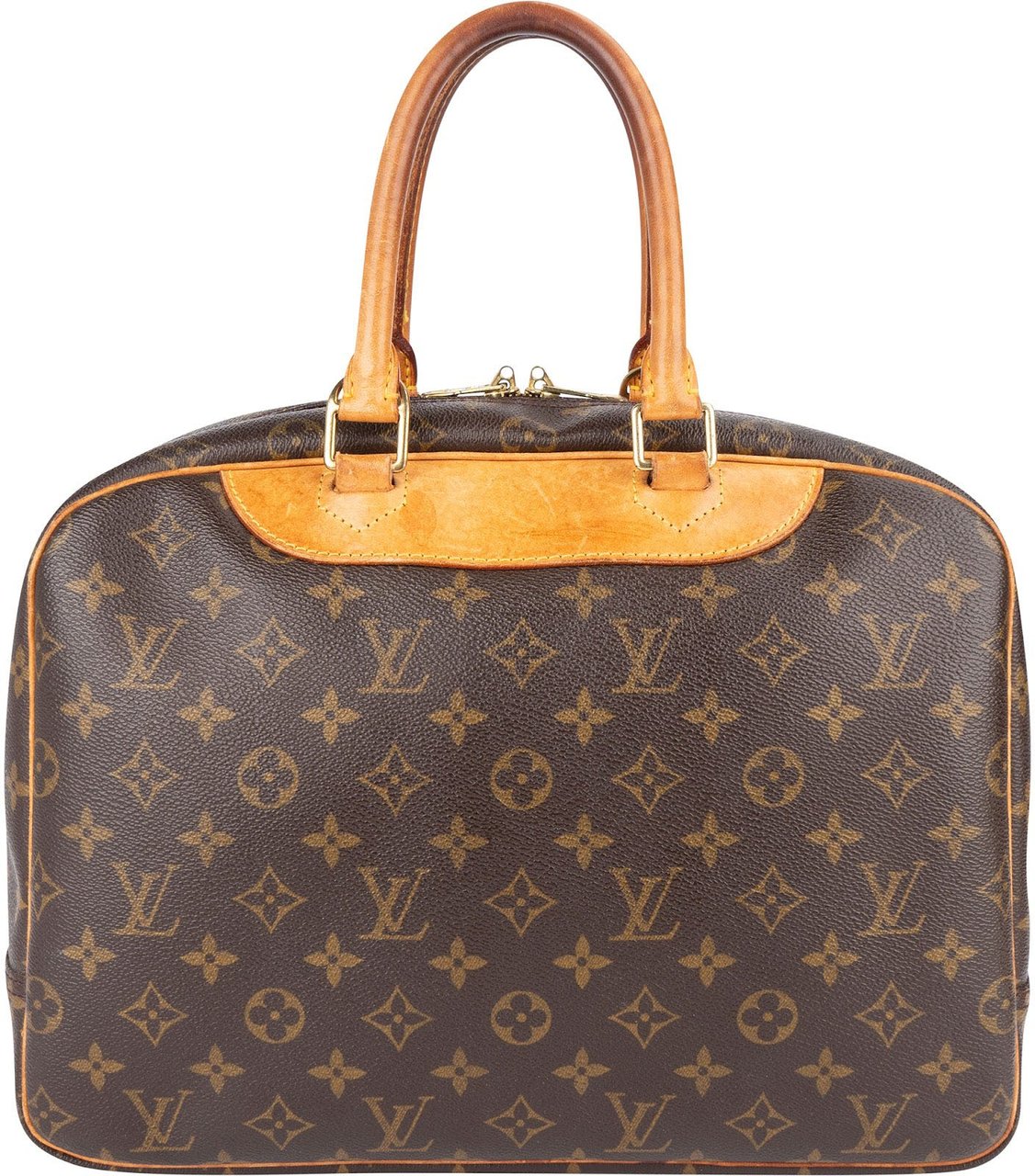 Louis Vuitton Louis Vuitton Monogram Canvas Deauville Handbag Bruin