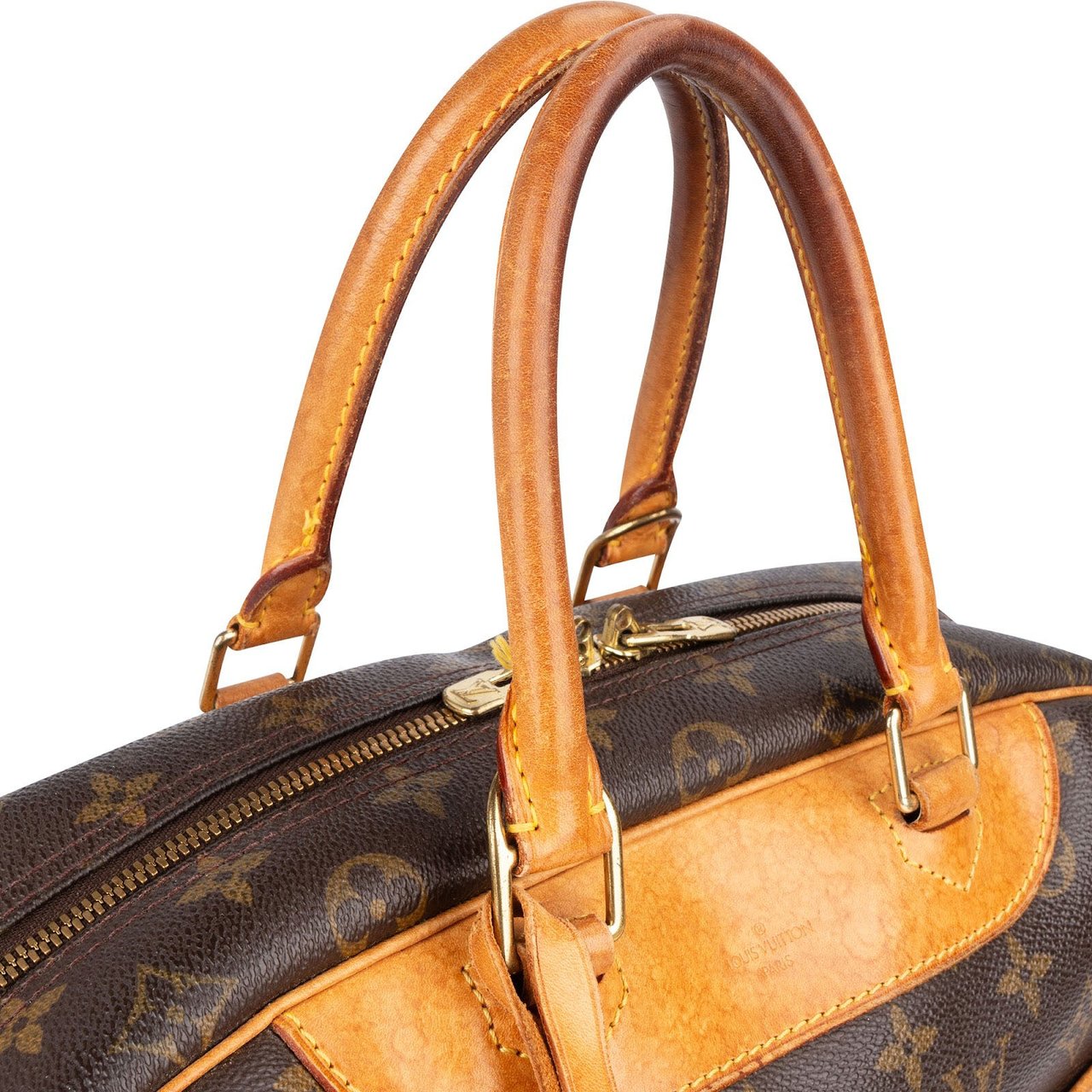 Louis Vuitton Louis Vuitton Monogram Canvas Deauville Handbag Bruin