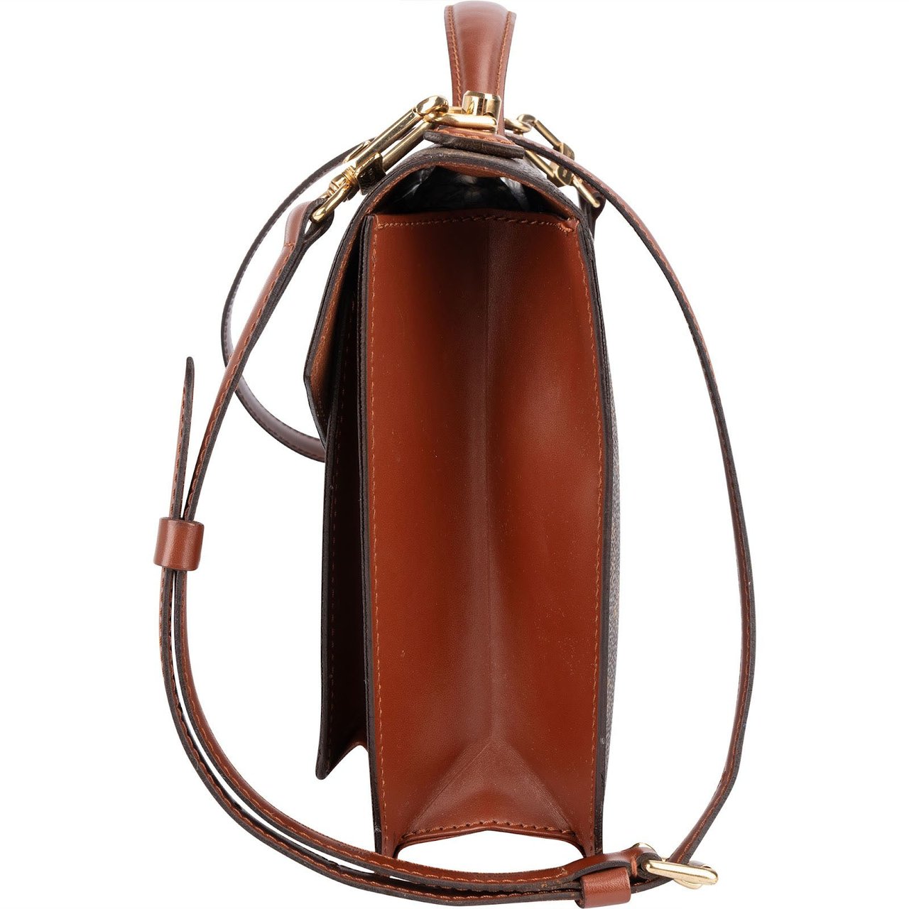 Louis Vuitton Louis Vuitton Monogram Canvas Monceau Handbag Bruin