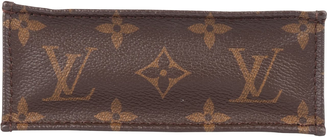 Louis Vuitton Louis Vuitton Monogram Canvas Petit Sac Plat Handbag Bruin