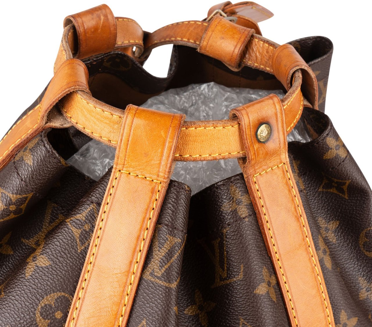 Louis Vuitton Monogram Canvas Randonnee GM Shoulder Bag Bruin