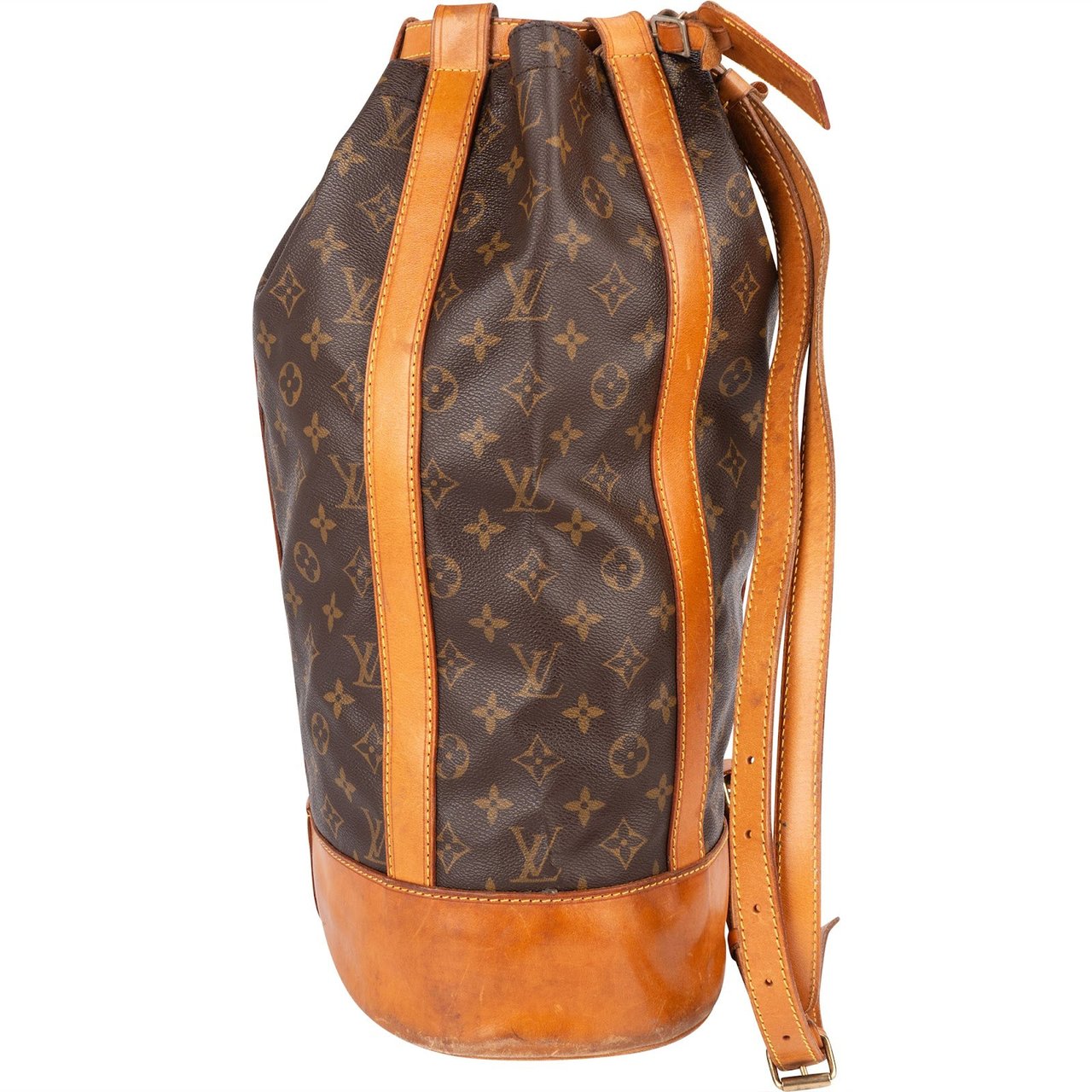 Louis Vuitton Monogram Canvas Randonnee GM Shoulder Bag Bruin
