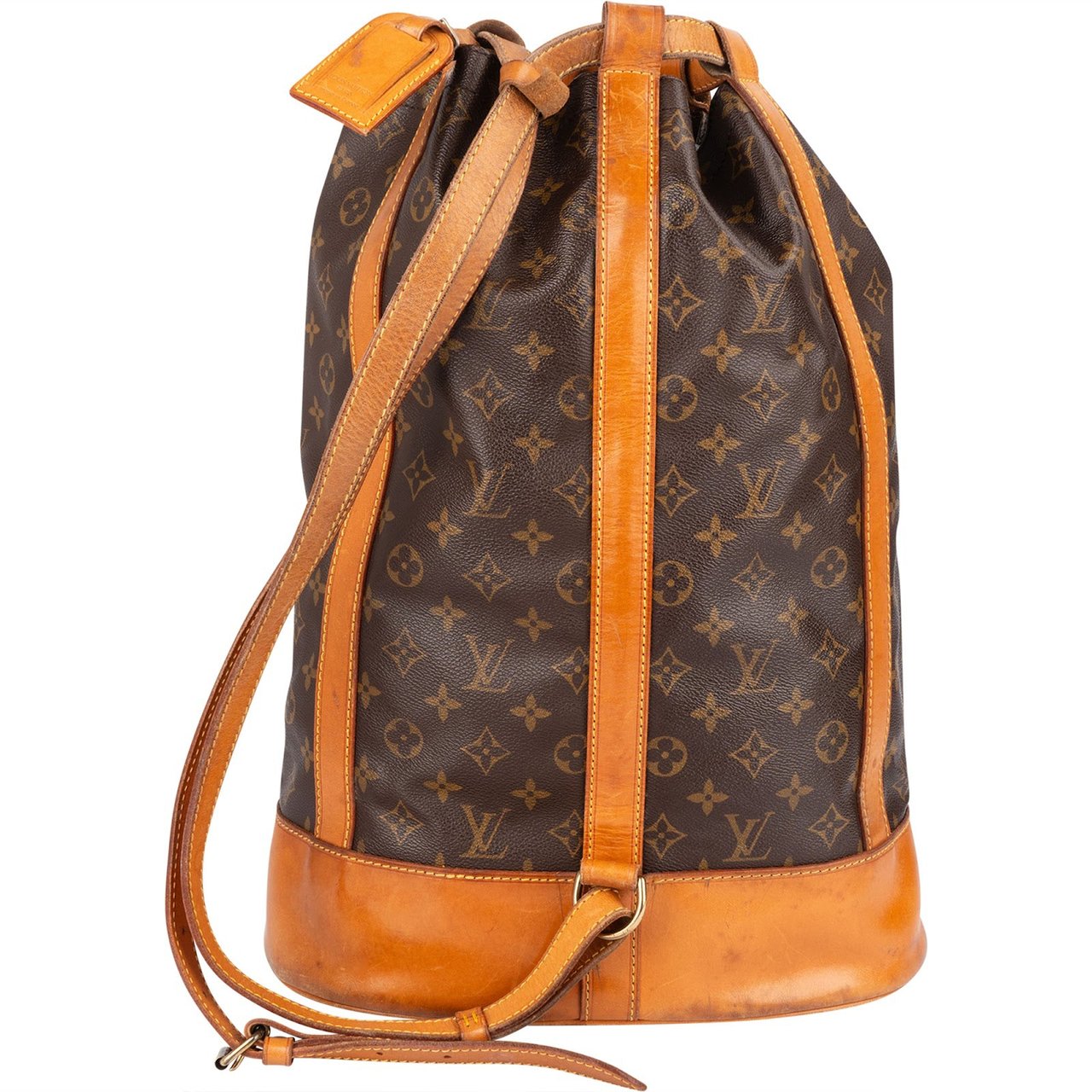Louis Vuitton Monogram Canvas Randonnee GM Shoulder Bag Bruin