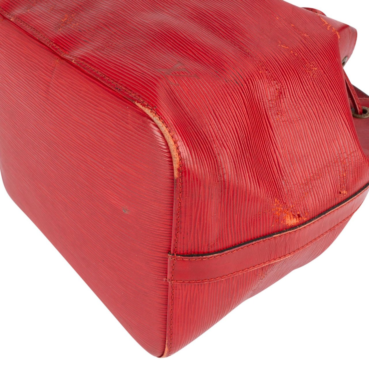 Louis Vuitton Louis Vuitton Red Epi Leather Sac Noé Petit Shoulder Bag Rood