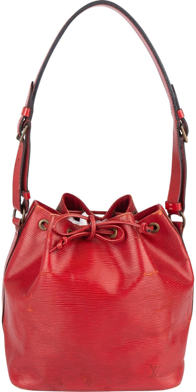 Louis Vuitton Louis Vuitton Red Epi Leather Sac Noé Petit Shoulder Bag Rood