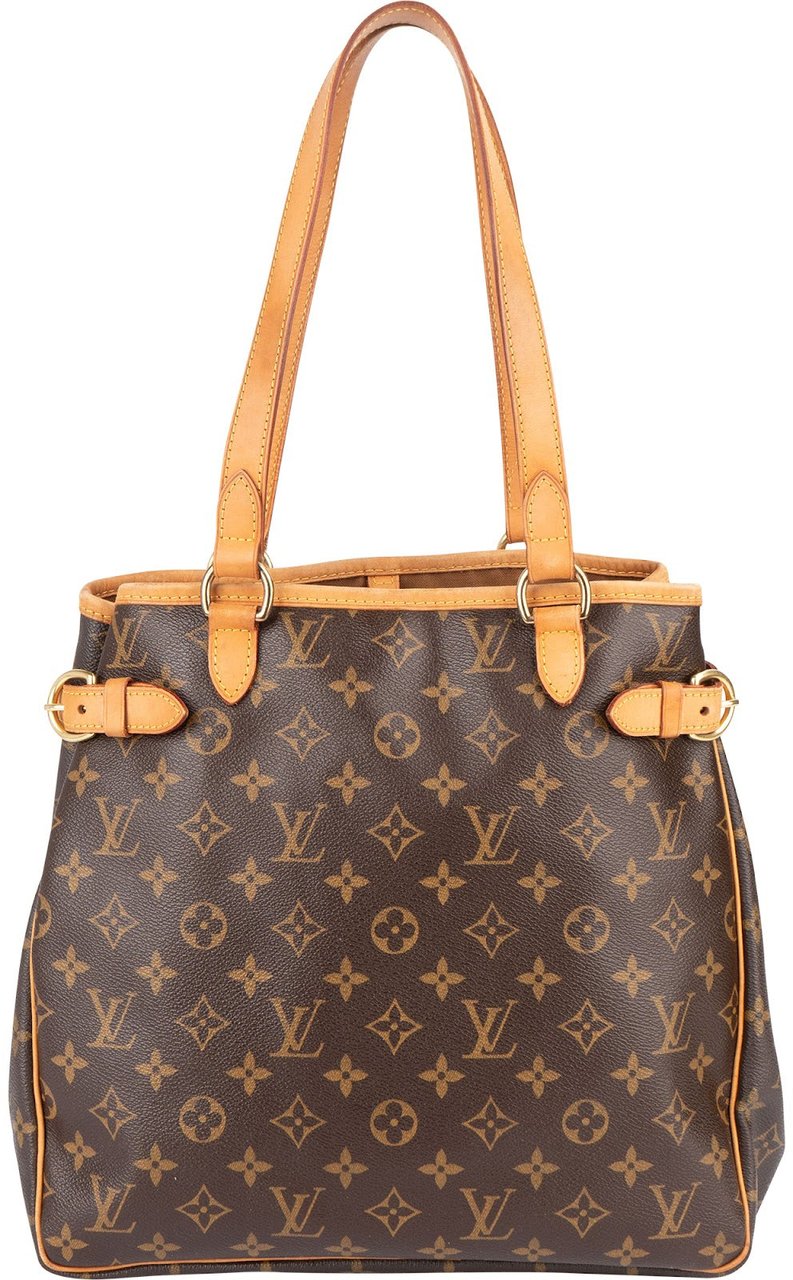 Louis Vuitton Monogram Canvas Batignolles Vertical Shoulder Bag Bruin