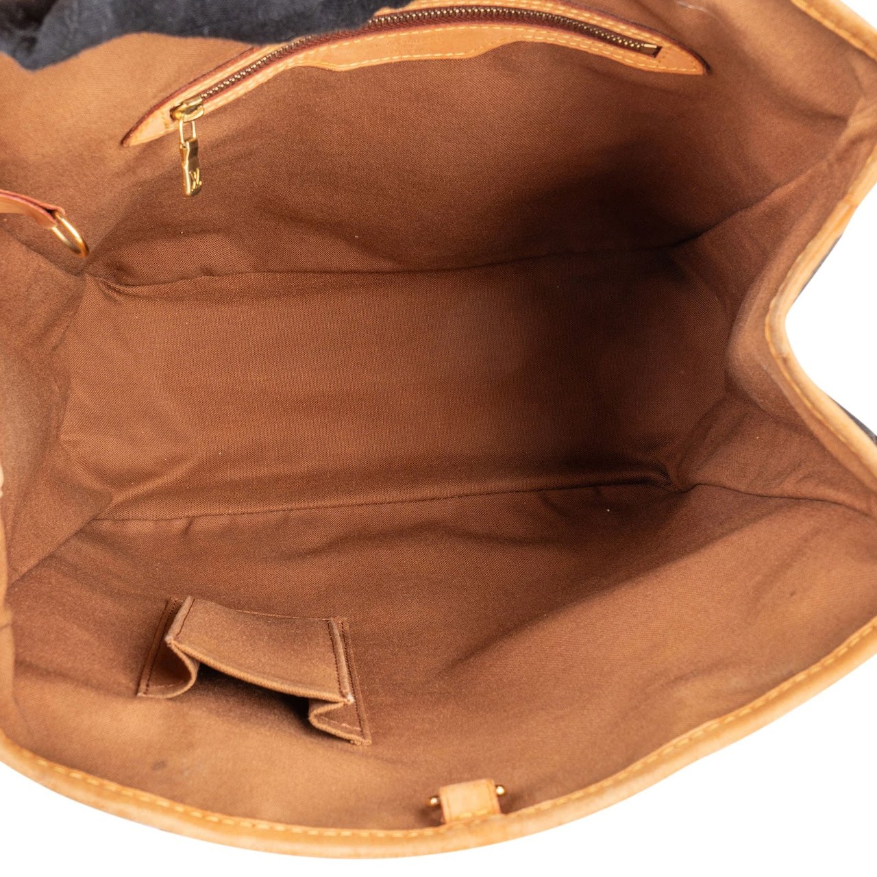 Louis Vuitton Monogram Canvas Batignolles Vertical Shoulder Bag Bruin