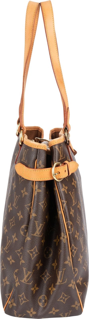 Louis Vuitton Monogram Canvas Batignolles Vertical Shoulder Bag Bruin