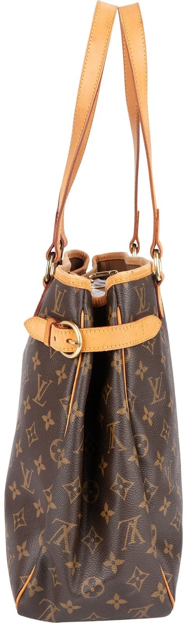 Louis Vuitton Monogram Canvas Batignolles Vertical Shoulder Bag Bruin