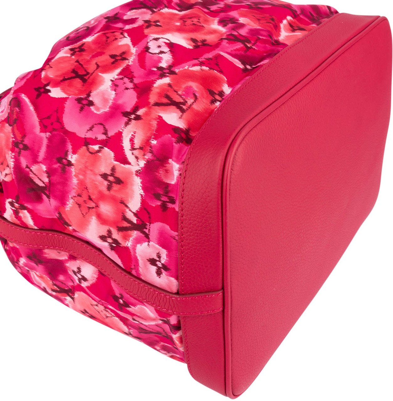 Louis Vuitton Limited Monogram Ikat Flower NoéFull Shoulder Bag Roze