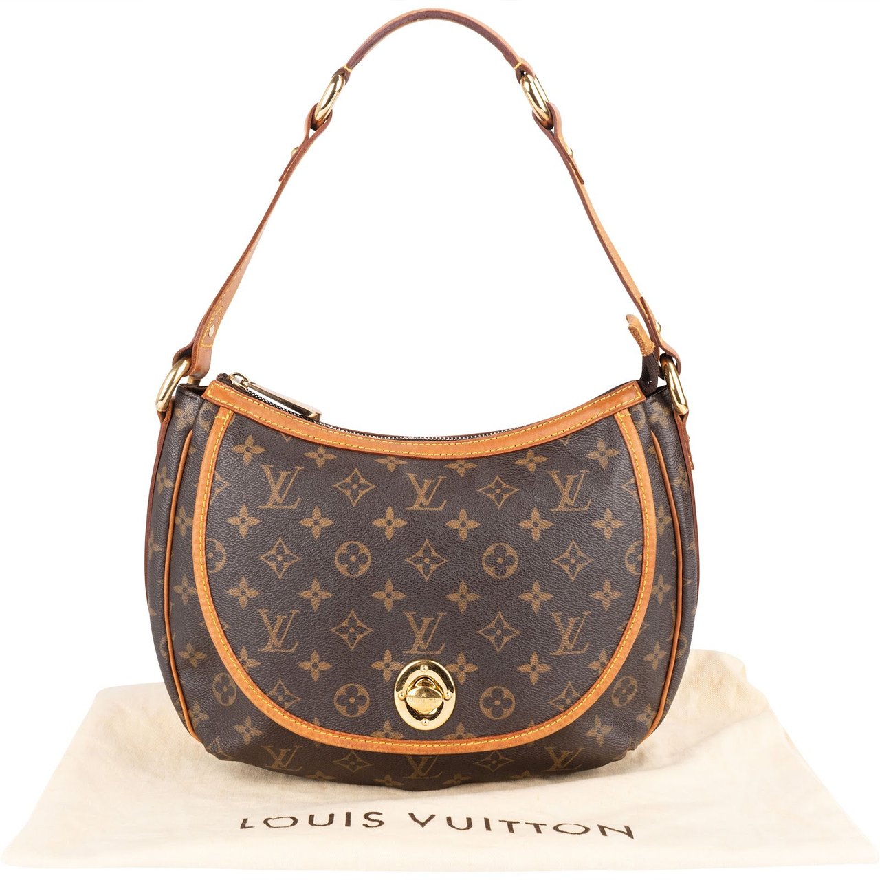 Louis Vuitton Louis Vuitton Monogram Canvas Tulum PM Shoulder Bag Bruin