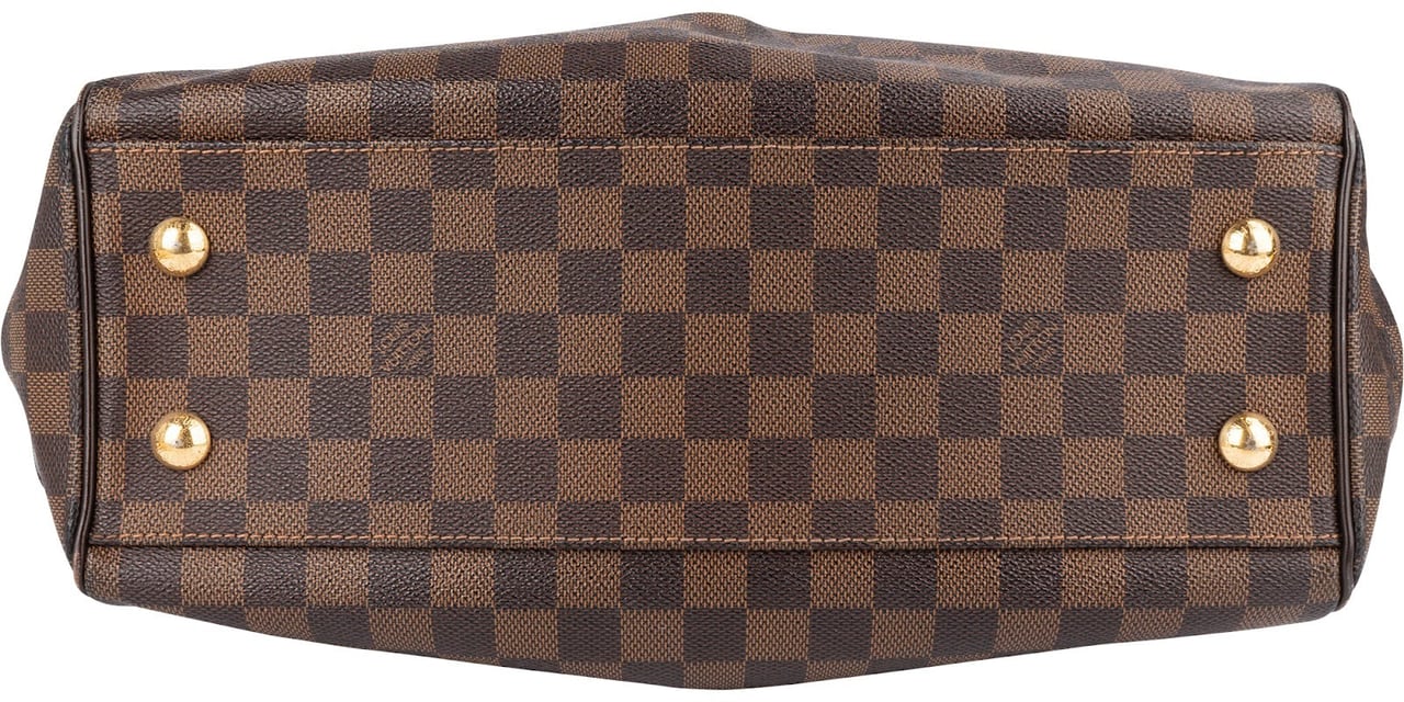 Louis Vuitton Monogram Damier Ebene Trevi PM Handbag Bruin