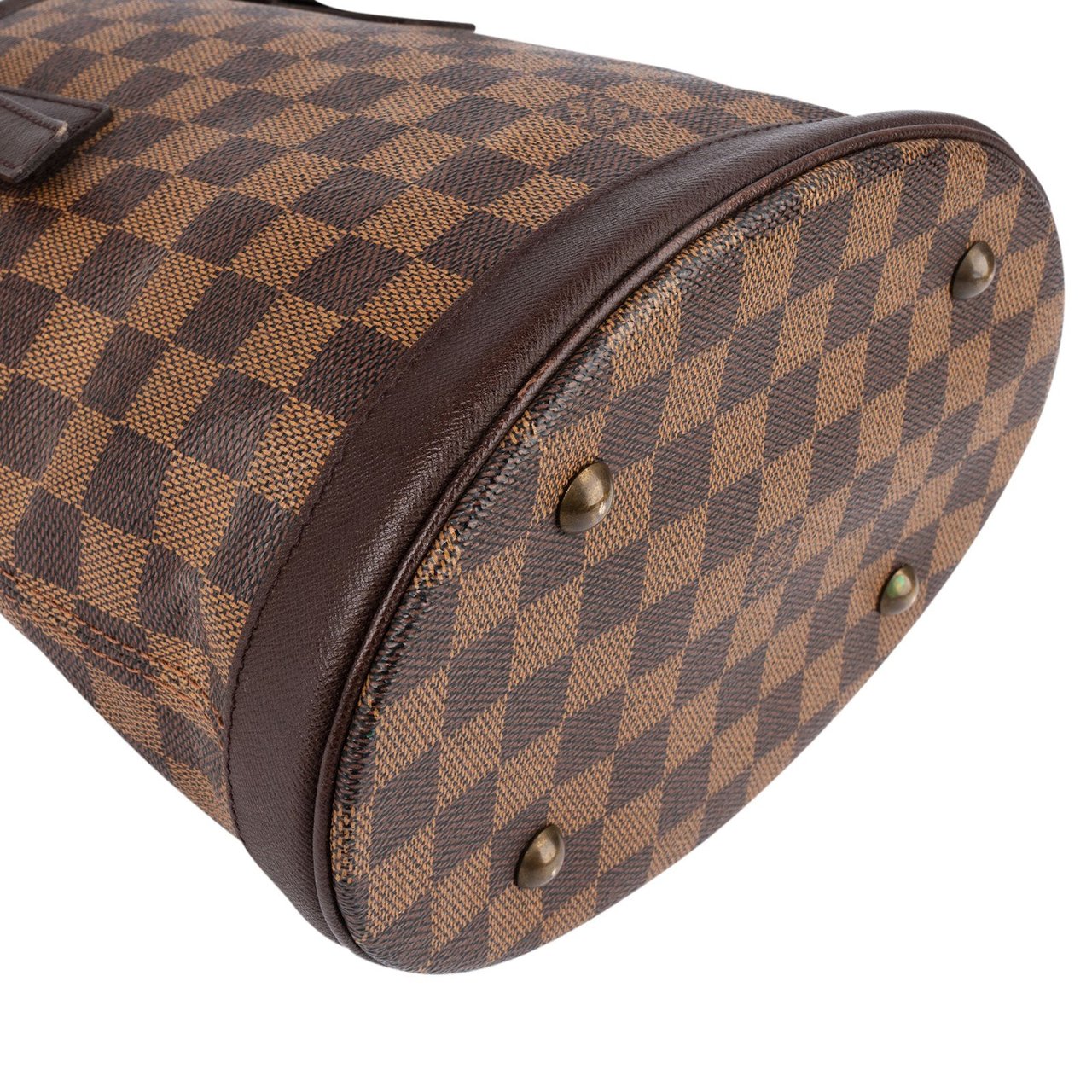 Louis Vuitton Louis Vuitton Monogram Damier Ebene Bucket PM Shoulder Bag Bruin