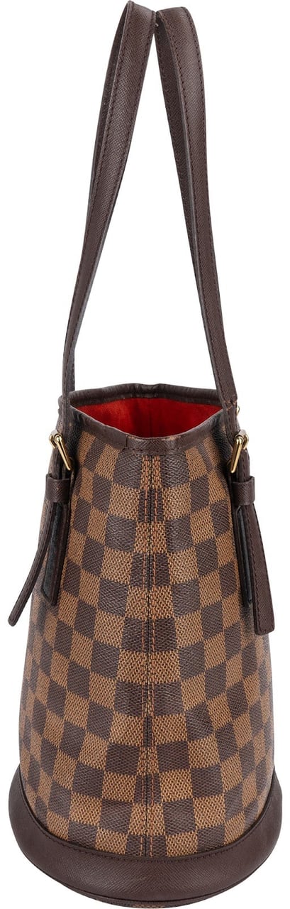 Louis Vuitton Louis Vuitton Monogram Damier Ebene Bucket PM Shoulder Bag Bruin