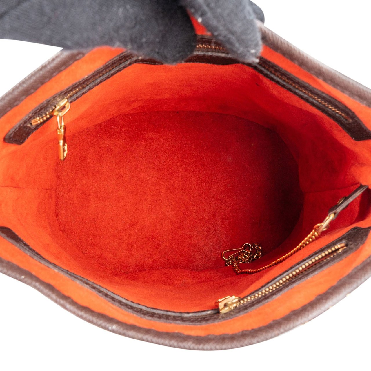 Louis Vuitton Louis Vuitton Monogram Damier Ebene Bucket PM Shoulder Bag Bruin