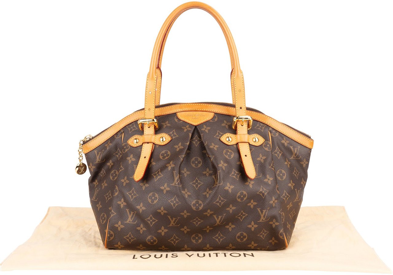 Louis Vuitton Monogram Canvas Tivoli GM Shoulder Bag Bruin