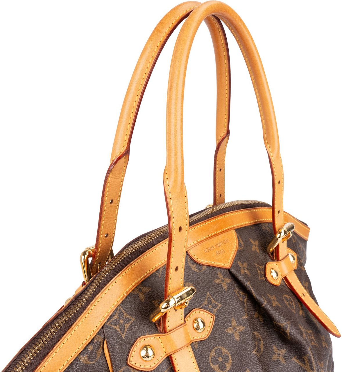 Louis Vuitton Monogram Canvas Tivoli GM Shoulder Bag Bruin