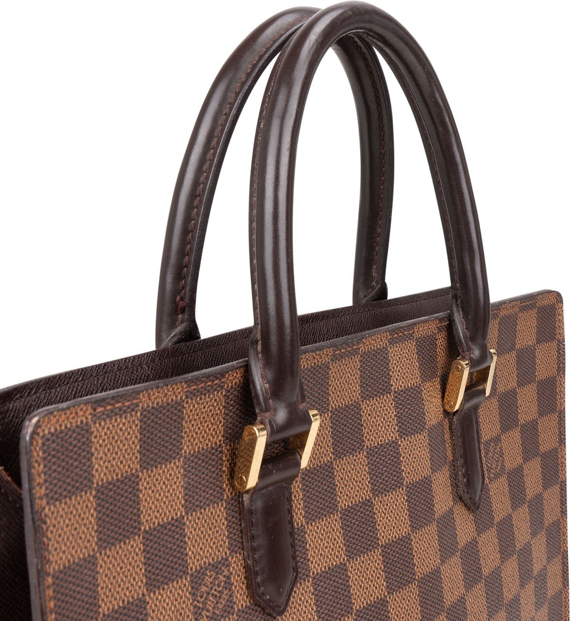 Louis Vuitton Louis Vuitton Monogram Damier Ebene Sac Plat Handbag Bruin