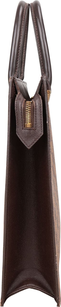 Louis Vuitton Louis Vuitton Monogram Damier Ebene Sac Plat Handbag Bruin