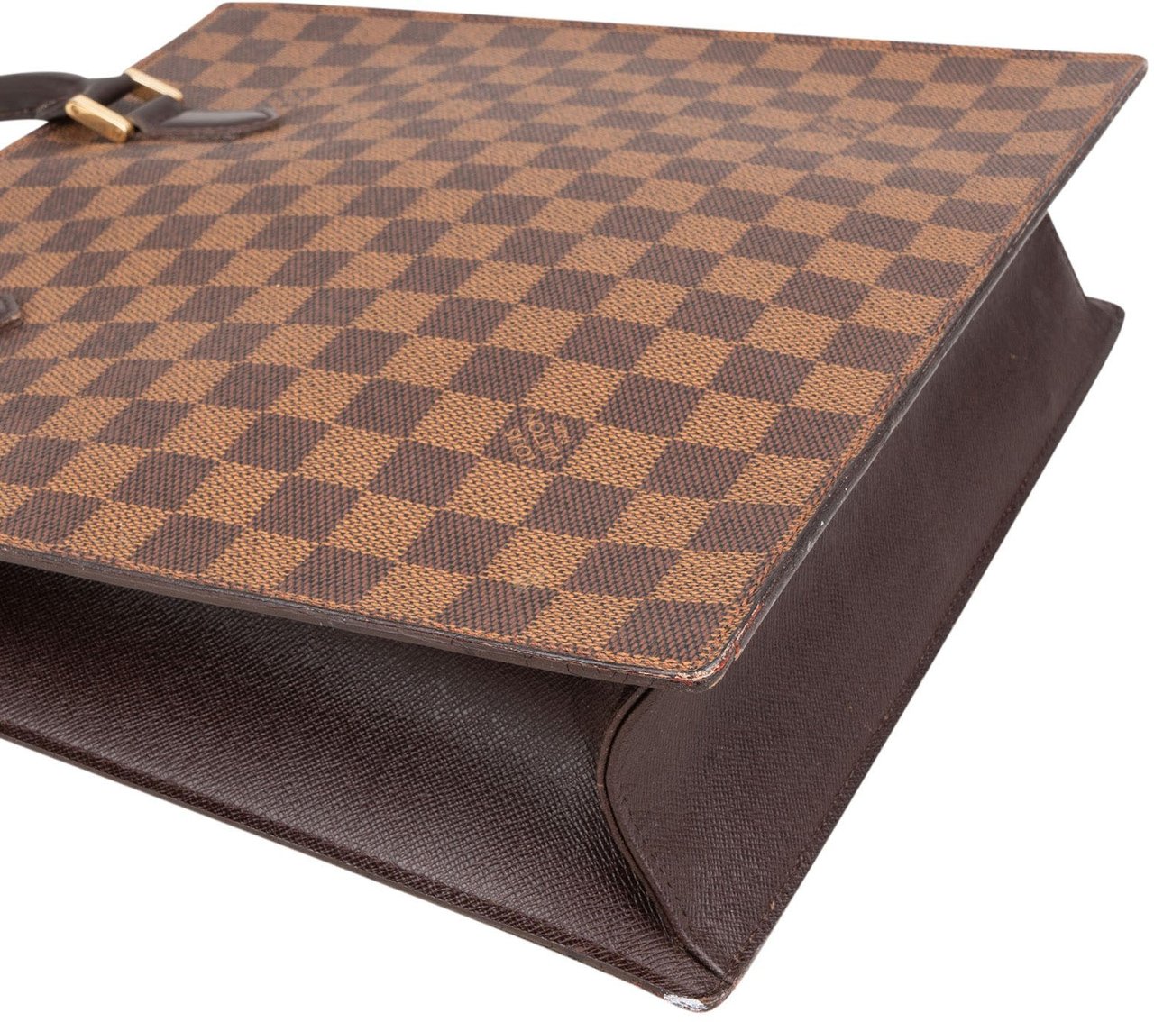 Louis Vuitton Louis Vuitton Monogram Damier Ebene Sac Plat Handbag Bruin