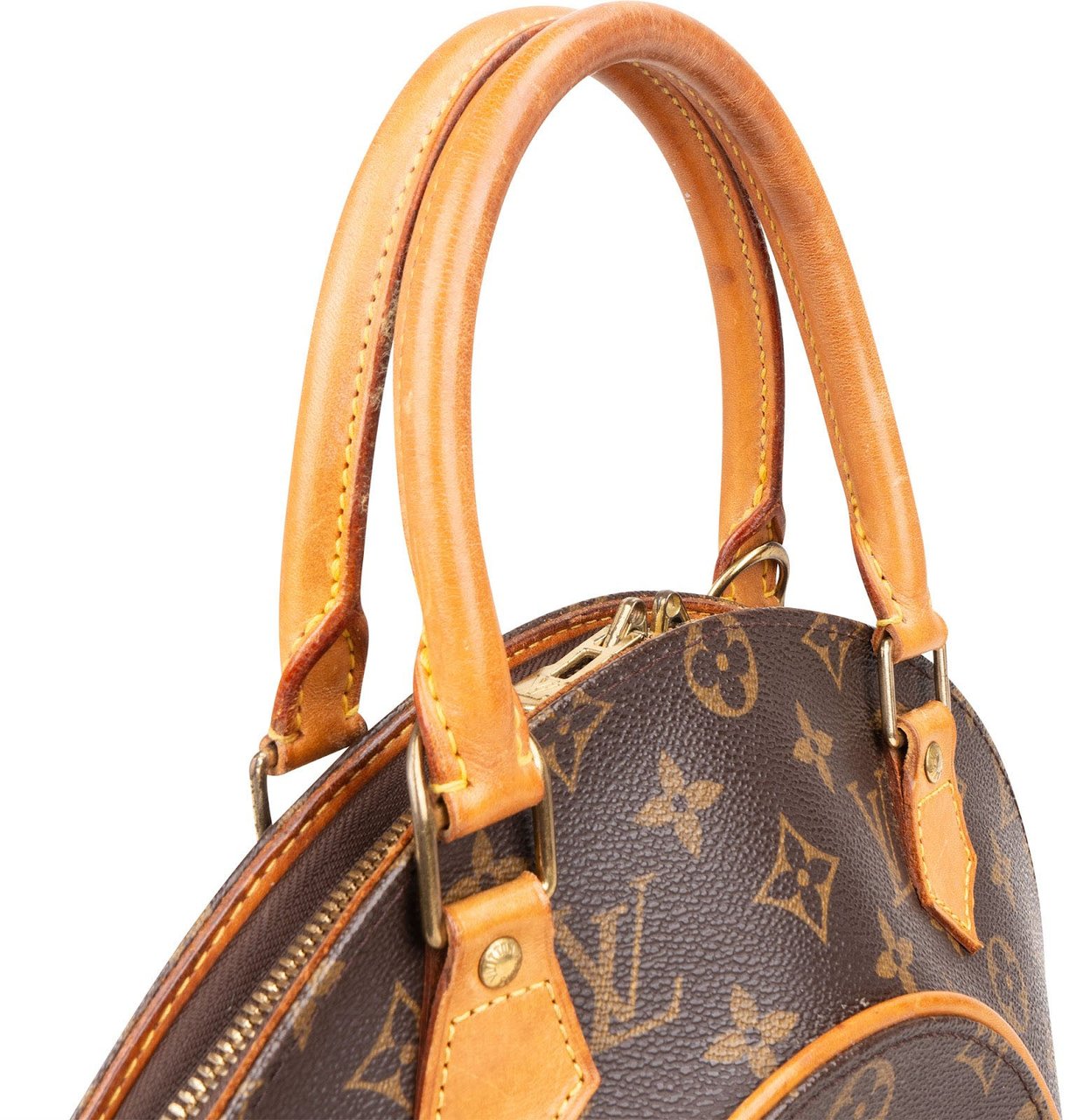 Louis Vuitton Louis Vuitton Monogram Canvas Ellipse PM Handbag Bruin