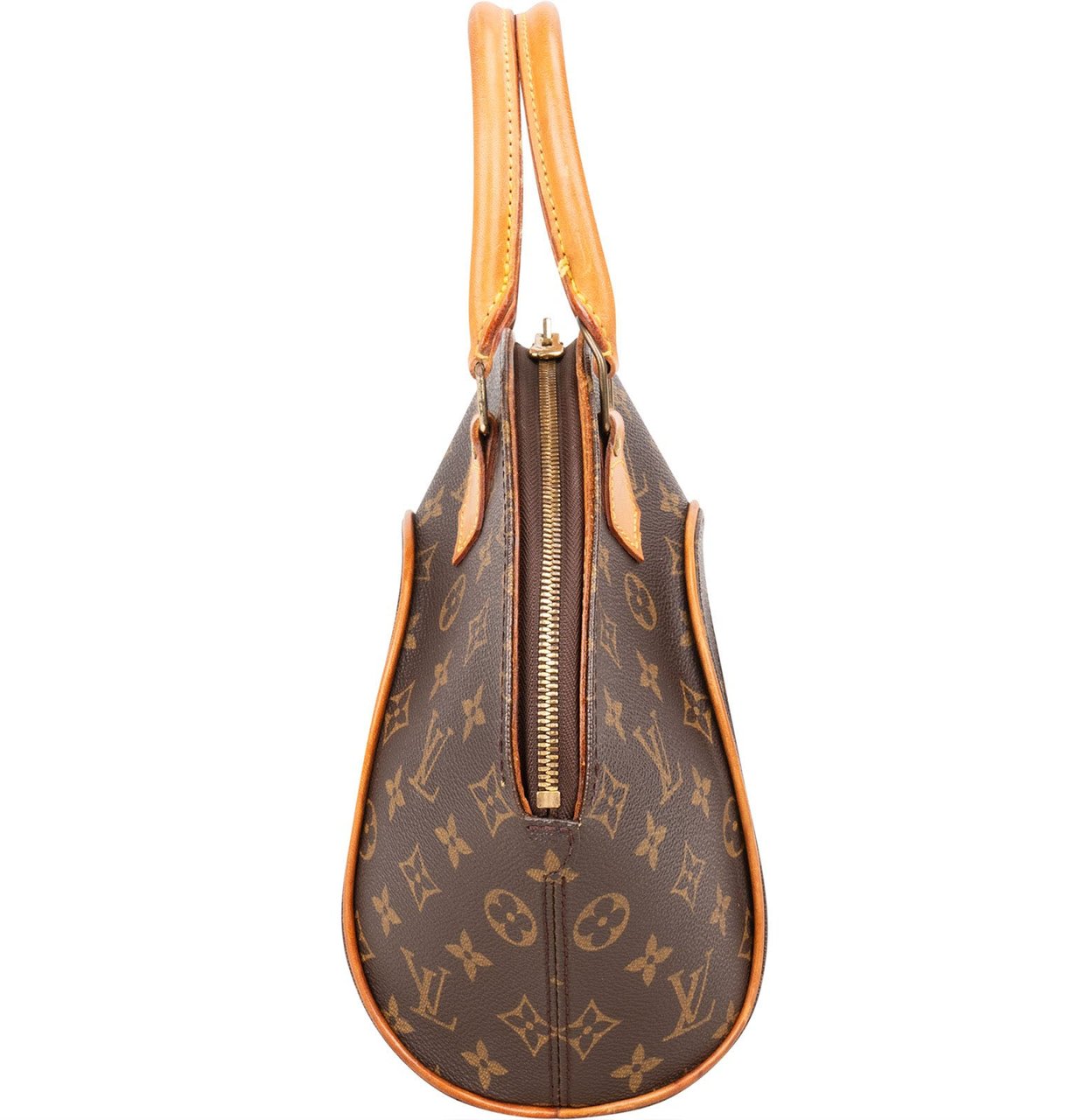 Louis Vuitton Louis Vuitton Monogram Canvas Ellipse PM Handbag Bruin