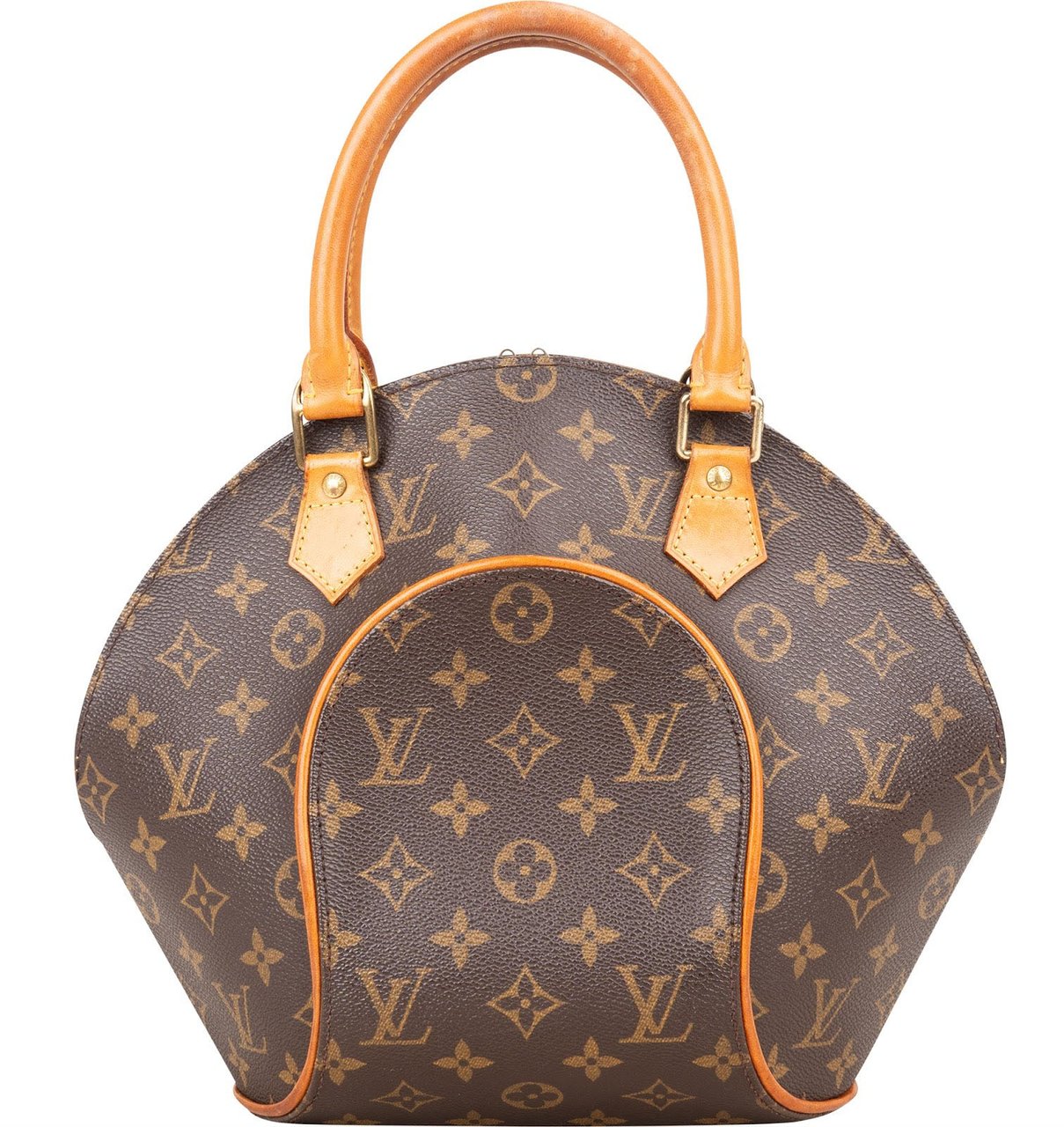 Louis Vuitton Louis Vuitton Monogram Canvas Ellipse PM Handbag Bruin