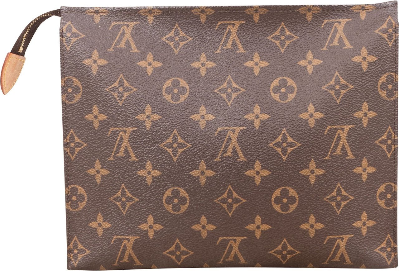 Louis Vuitton Louis Vuitton Monogram Canvas Toilette 26 Clutch Bruin