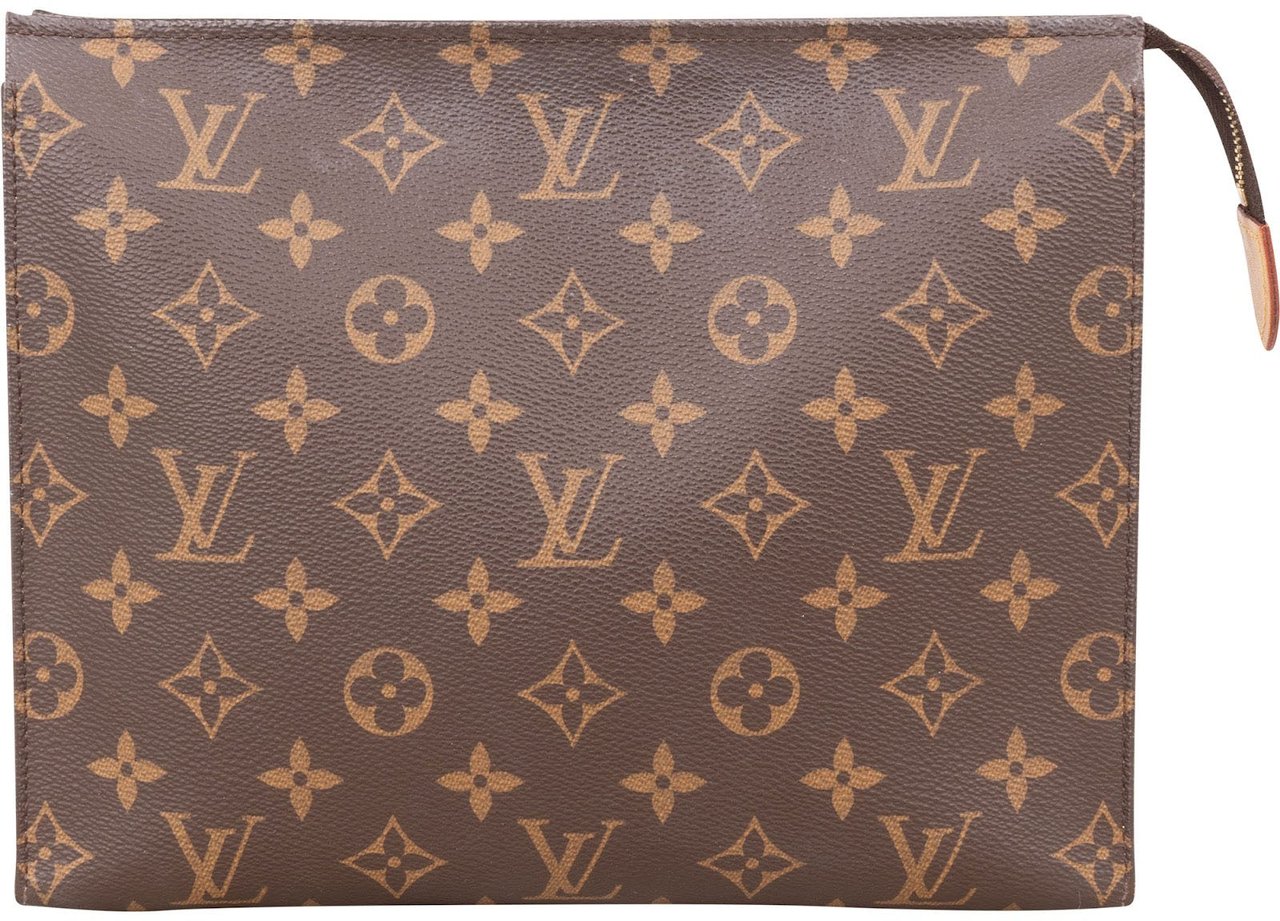 Louis Vuitton Louis Vuitton Monogram Canvas Toilette 26 Clutch Bruin