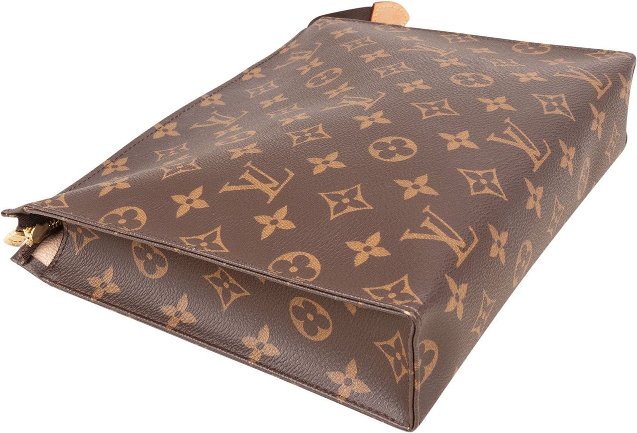Louis Vuitton Louis Vuitton Monogram Canvas Toilette 26 Clutch Bruin