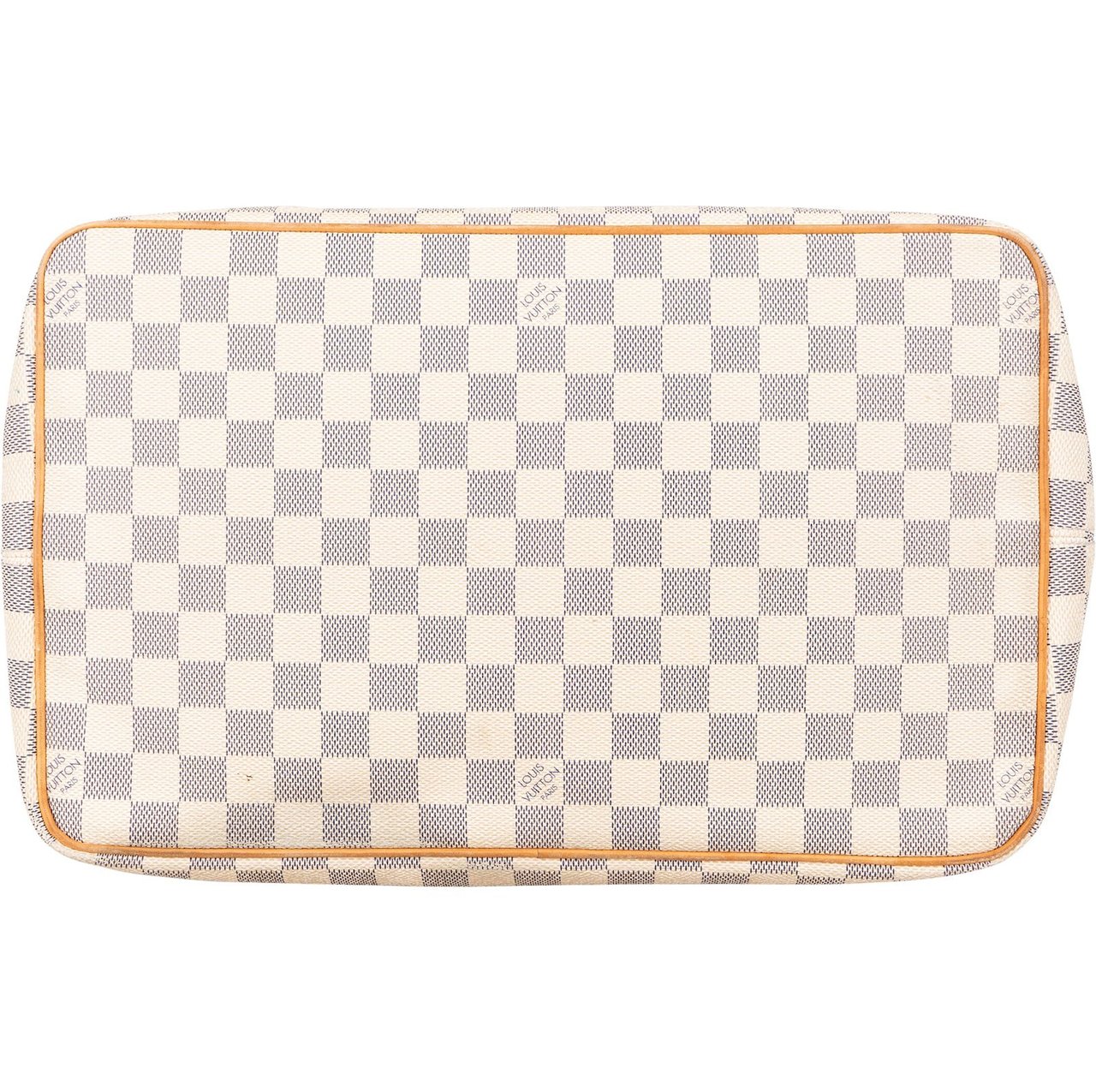 Louis Vuitton Monogram Damier Azur Saleya GM Handbag Wit