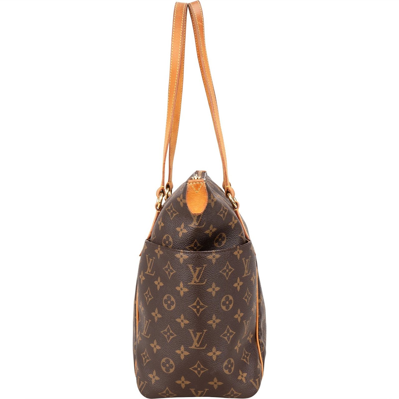 Louis Vuitton Monogram Canvas Totally GM Shoulder Bag Bruin