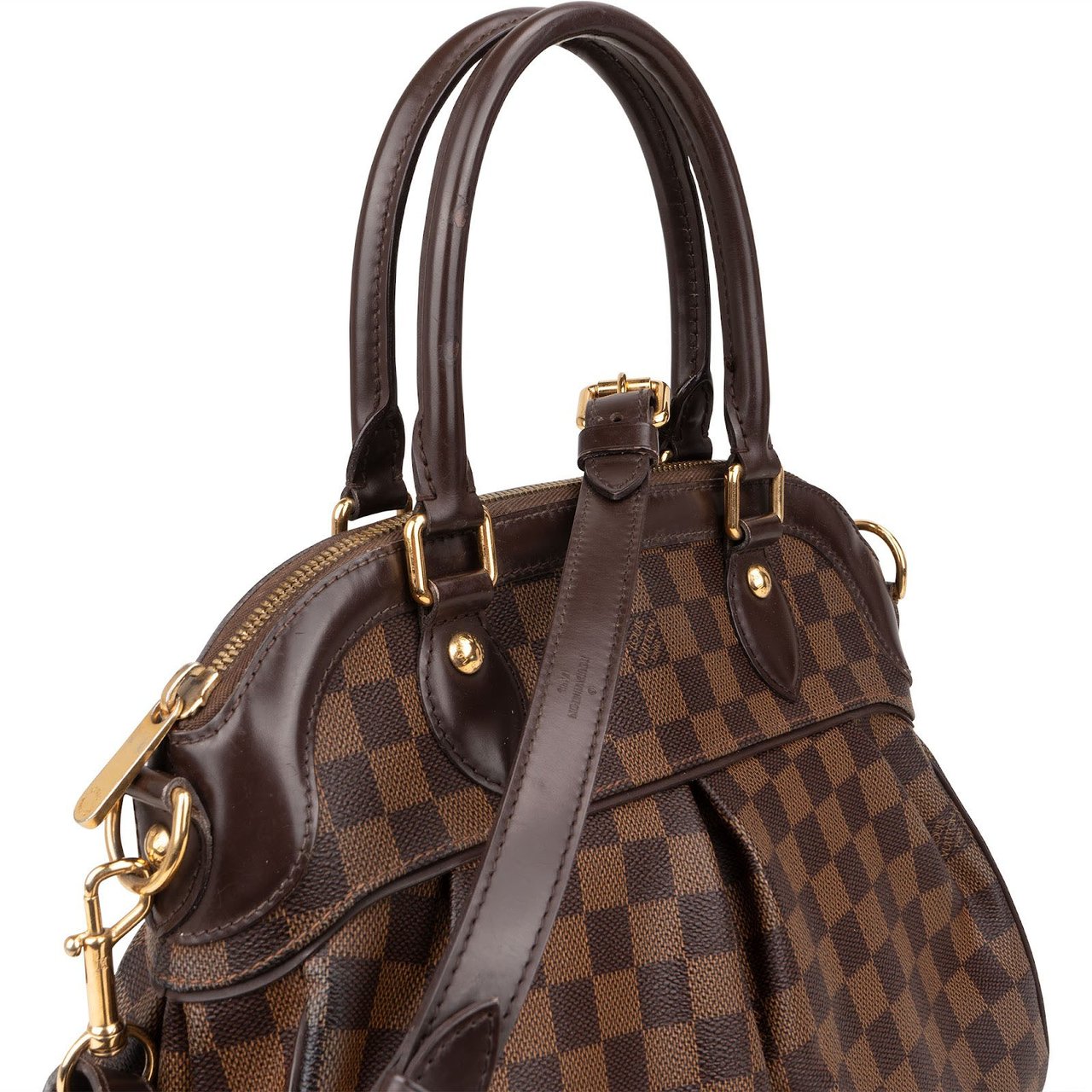 Louis Vuitton Louis Vuitton Monogram Damier Ebene Trevi PM Handbag Bruin