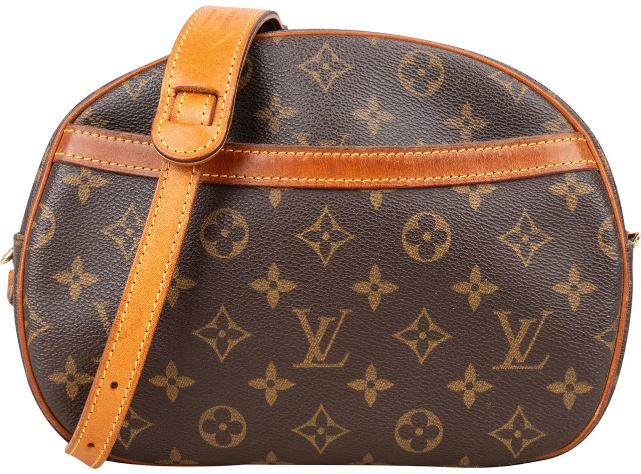 Louis Vuitton Louis Vuitton Monogram Canvas Blois Crossbody Bag Bruin
