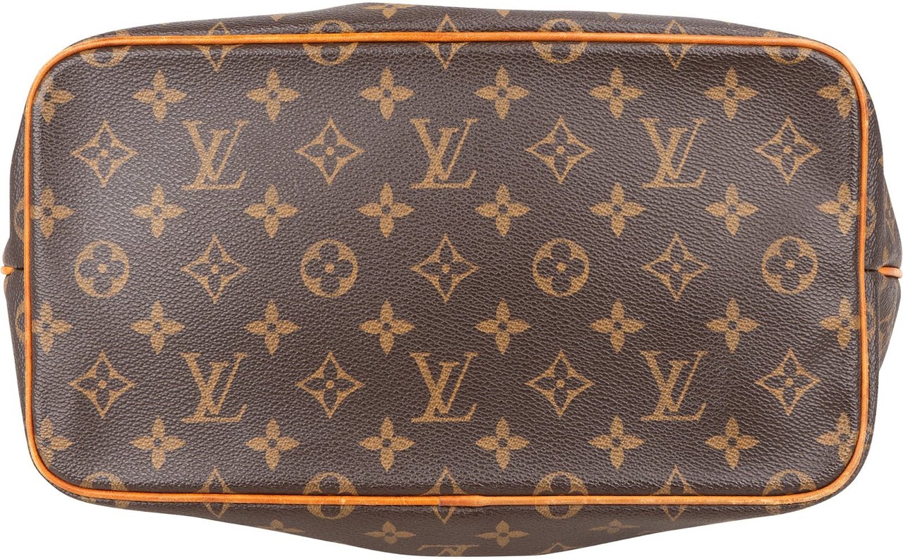 Louis Vuitton Monogram Canvas Palermo PM Handbag Bruin
