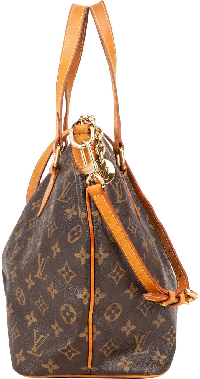 Louis Vuitton Monogram Canvas Palermo PM Handbag Bruin