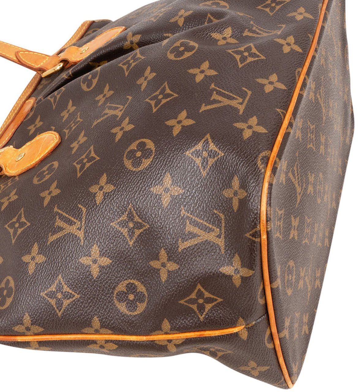 Louis Vuitton Monogram Canvas Palermo PM Handbag Bruin
