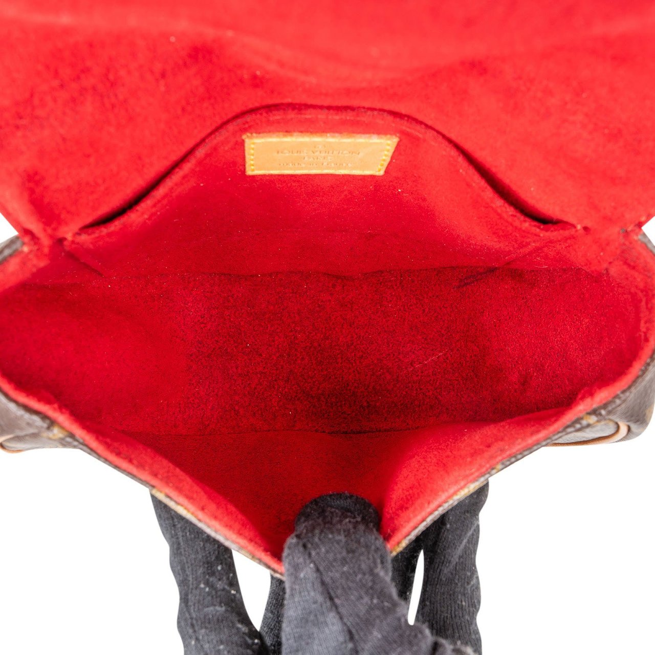 Louis Vuitton Louis Vuitton Monogram Canvas Tambourine Crossbody Bag Bruin