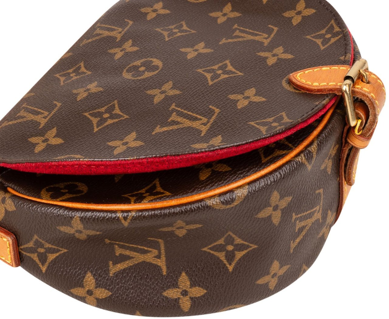Louis Vuitton Louis Vuitton Monogram Canvas Tambourine Crossbody Bag Bruin