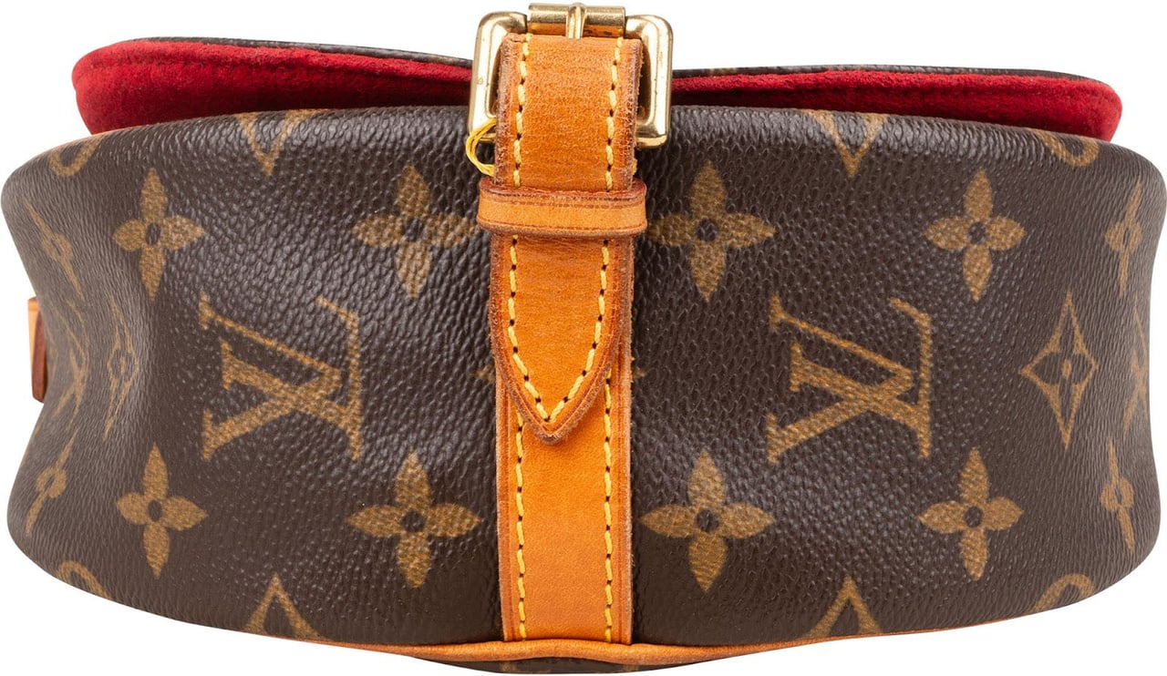 Louis Vuitton Louis Vuitton Monogram Canvas Tambourine Crossbody Bag Bruin